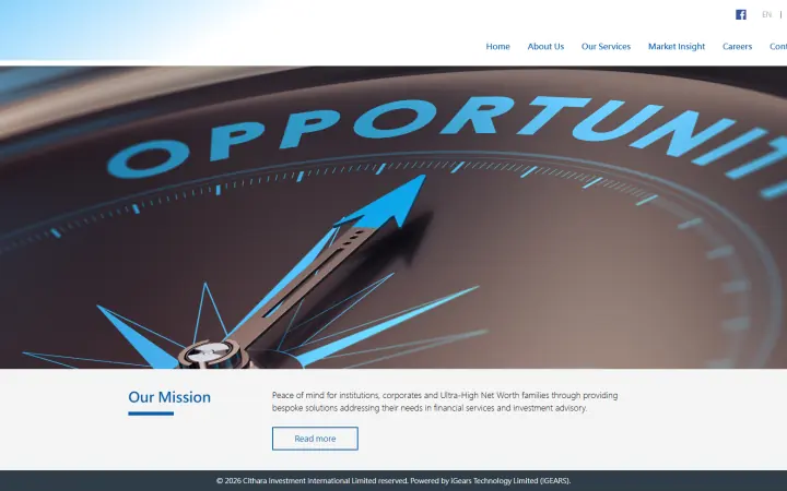 Cithara Investment International Limited Desktop
