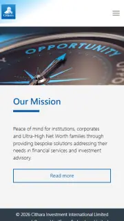 Cithara Investment International Limited · Mobile