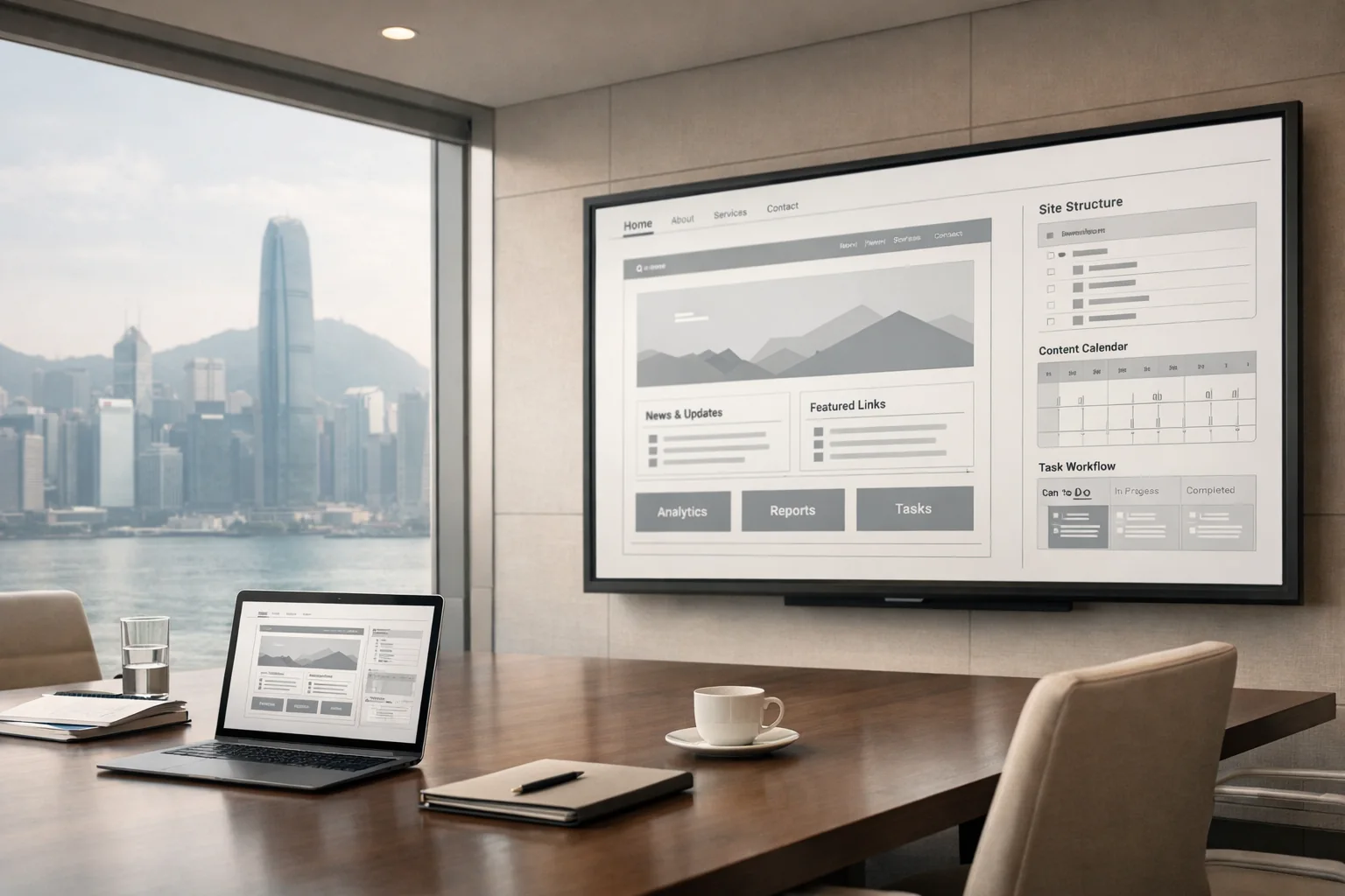 Enterprise website and platform planning context